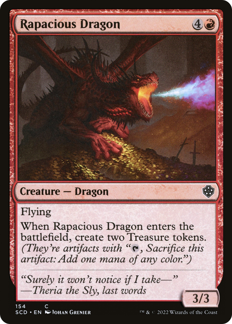 Rapacious Dragon [Starter Commander Decks] | Sanctuary Gaming