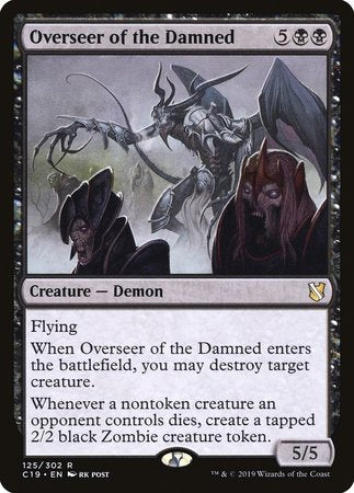 Overseer of the Damned [Commander 2019] | Sanctuary Gaming