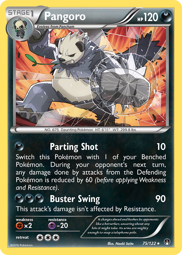 Pangoro (75/122) [XY: BREAKpoint] | Sanctuary Gaming