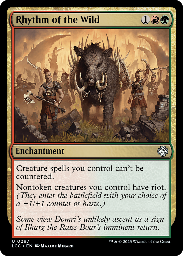 Rhythm of the Wild [The Lost Caverns of Ixalan Commander] | Sanctuary Gaming
