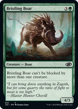 Bristling Boar [Jumpstart 2022] | Sanctuary Gaming