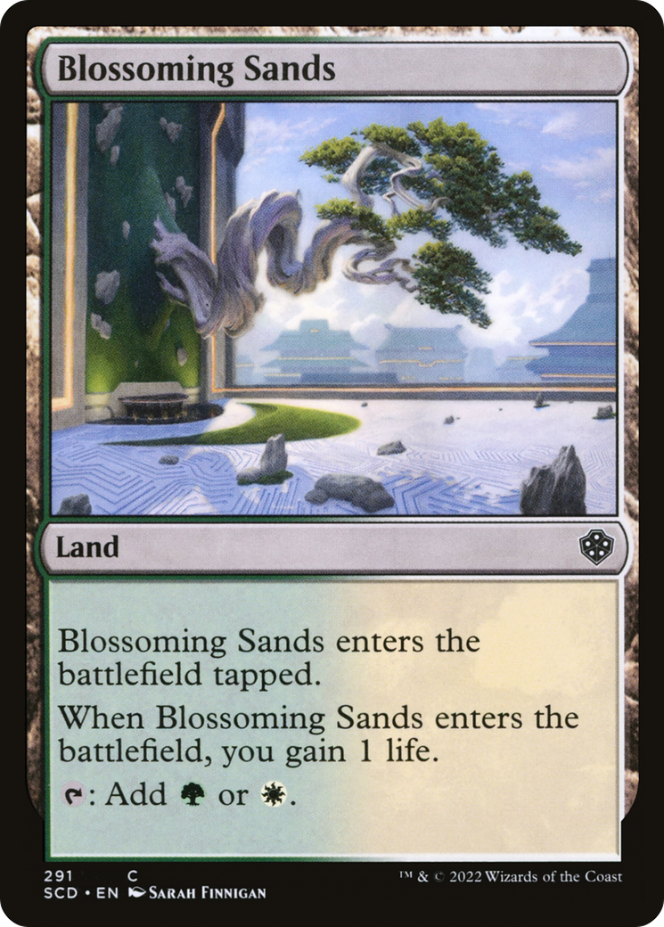 Blossoming Sands [Starter Commander Decks] | Sanctuary Gaming