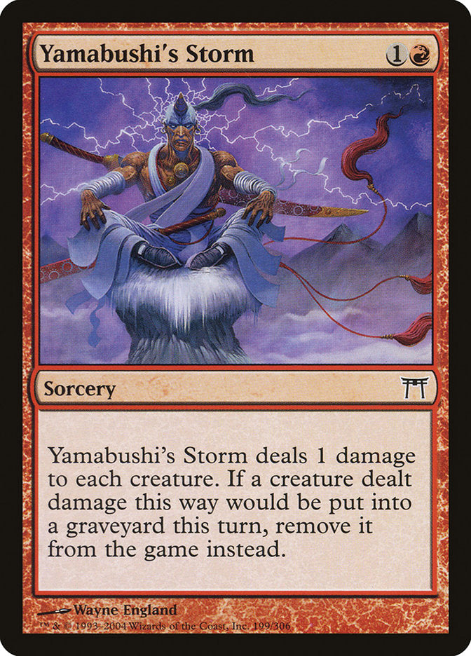 Yamabushi's Storm [Champions of Kamigawa] | Sanctuary Gaming
