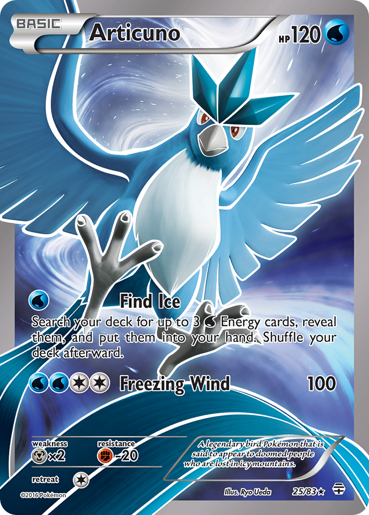 Articuno (25/83) [XY: Generations] | Sanctuary Gaming