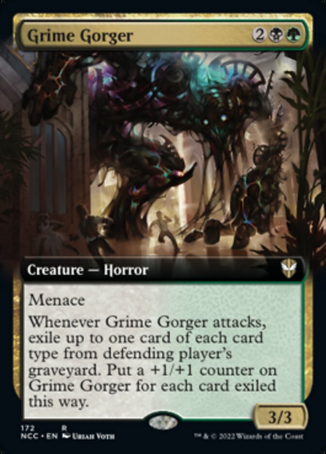 Grime Gorger (Extended Art) [Streets of New Capenna Commander] | Sanctuary Gaming