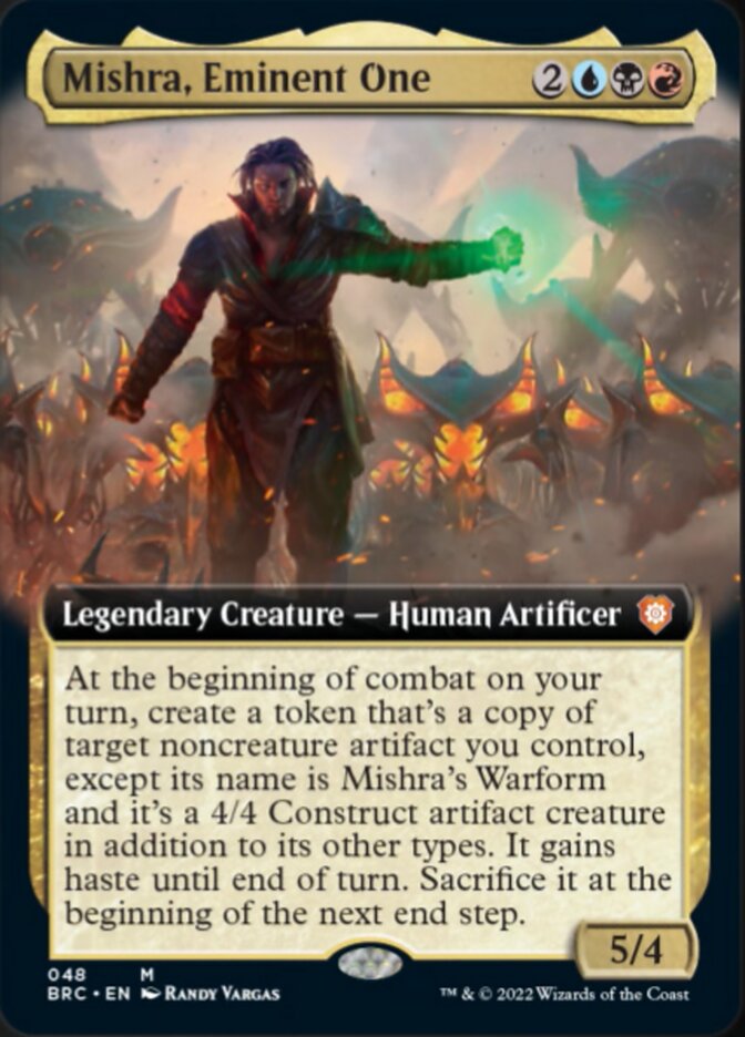 Mishra, Eminent One (Extended Art) [The Brothers' War Commander] | Sanctuary Gaming