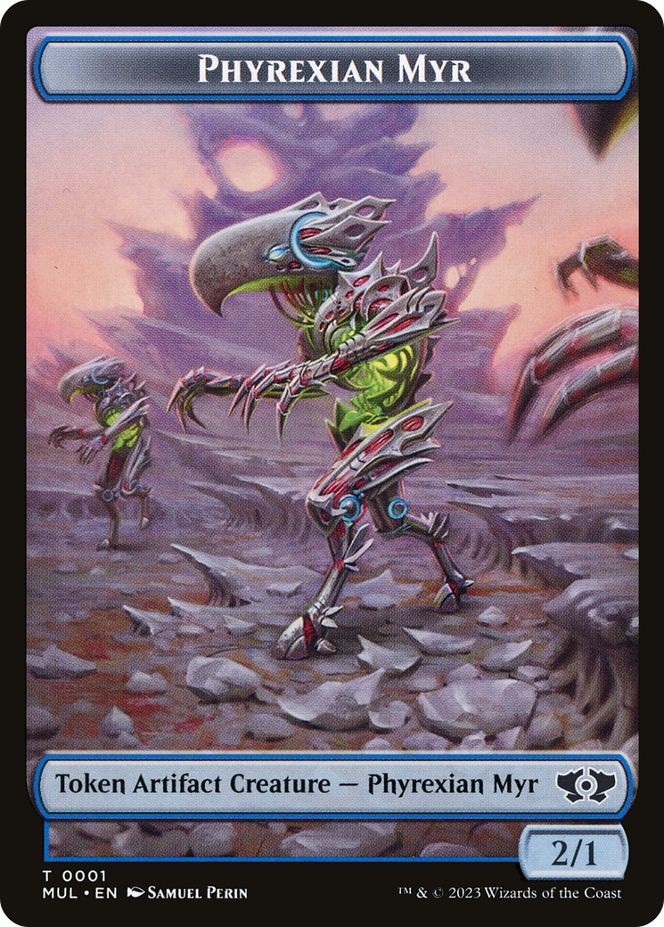 Phyrexian Myr // Phyrexian Hydra (11) Double-Sided Token [March of the Machine Tokens] | Sanctuary Gaming