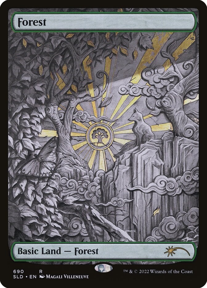 Forest (690) (Sketch) [Secret Lair Drop Promos] | Sanctuary Gaming