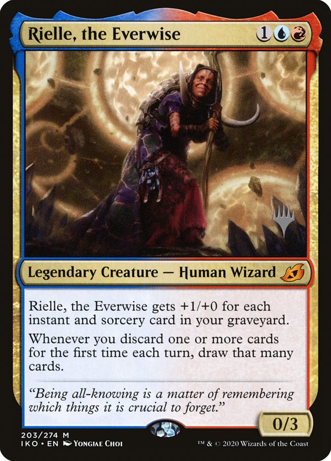 Rielle, the Everwise (Promo Pack) [Ikoria: Lair of Behemoths Promos] | Sanctuary Gaming