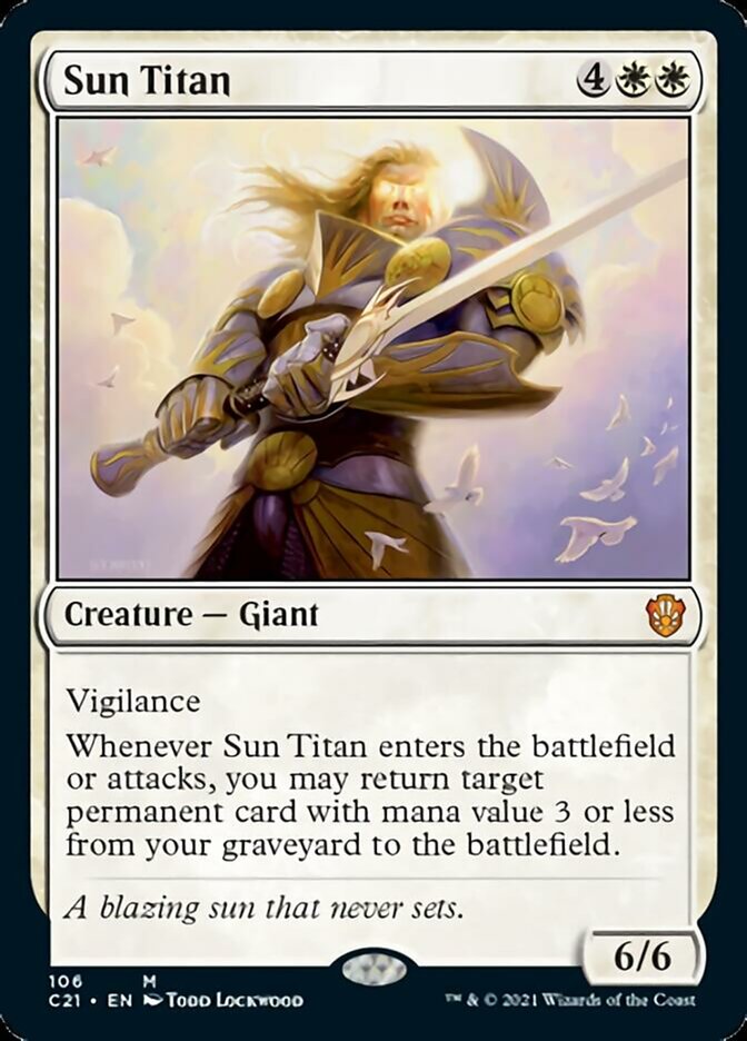 Sun Titan [Commander 2021] | Sanctuary Gaming
