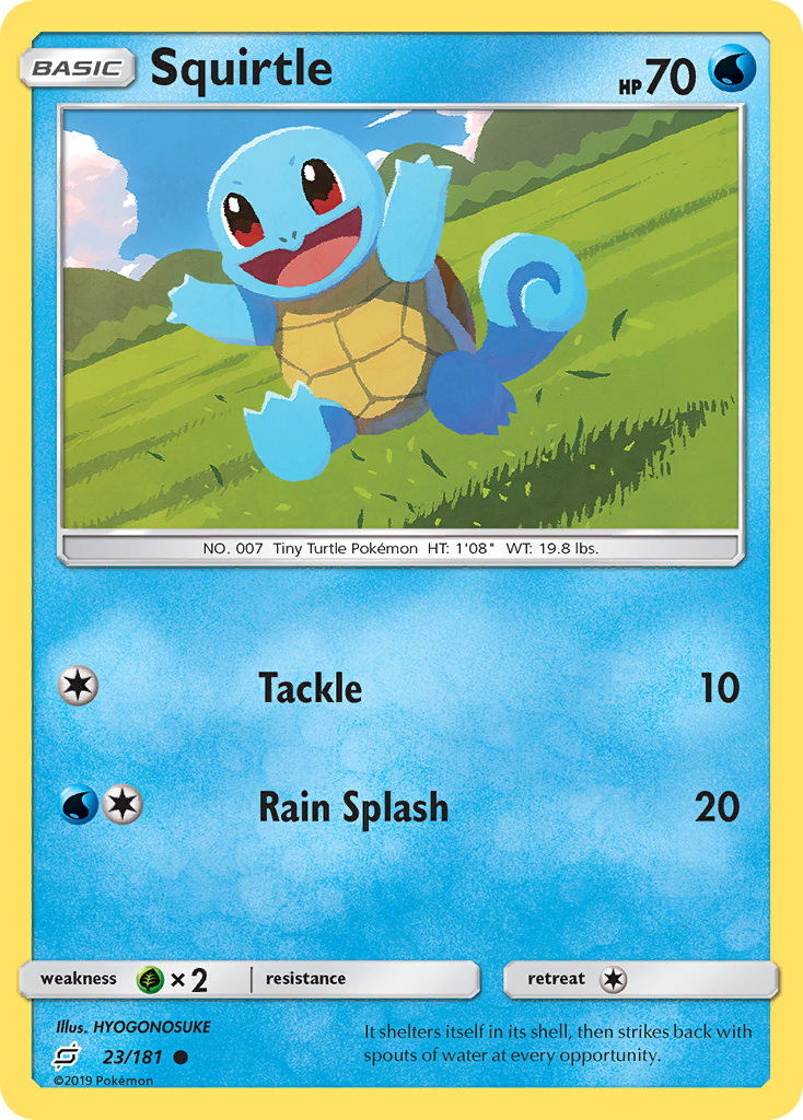 Squirtle (23/181) [Sun & Moon: Team Up] | Sanctuary Gaming