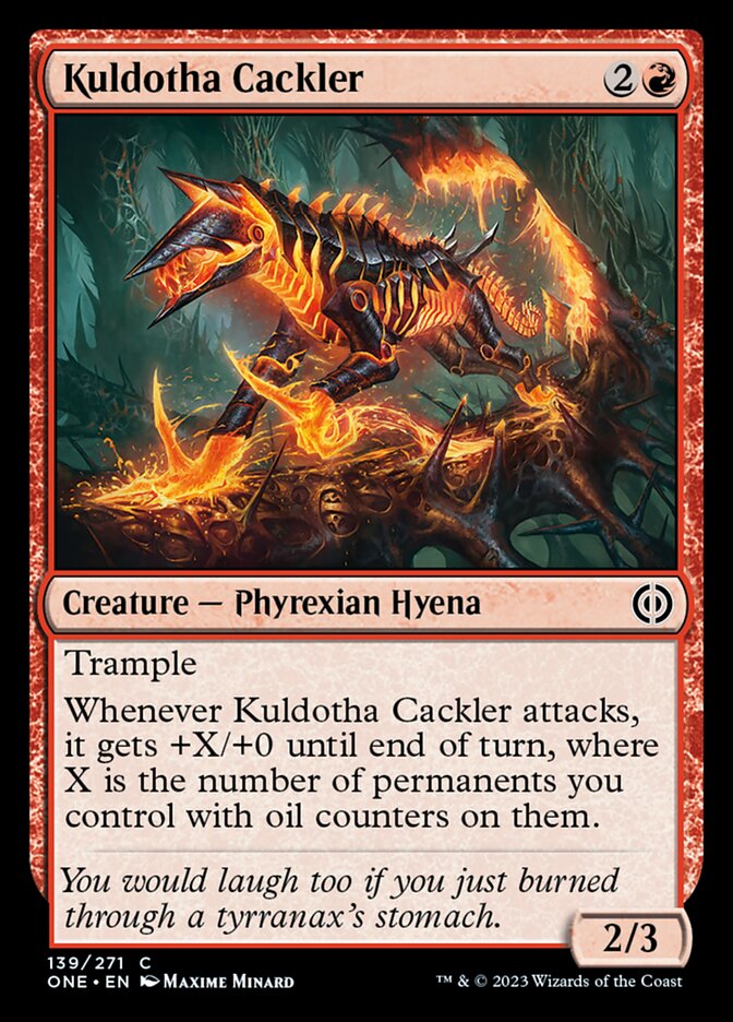 Kuldotha Cackler [Phyrexia: All Will Be One] | Sanctuary Gaming