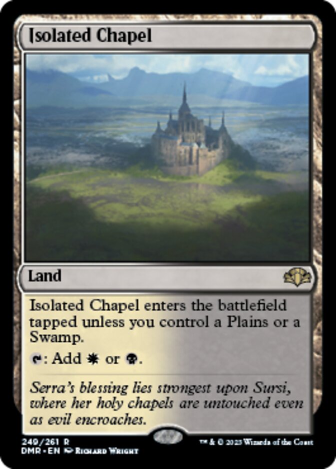 Isolated Chapel [Dominaria Remastered] | Sanctuary Gaming