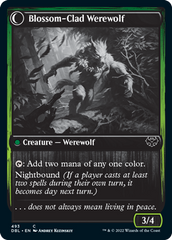 Weaver of Blossoms // Blossom-Clad Werewolf [Innistrad: Double Feature] | Sanctuary Gaming