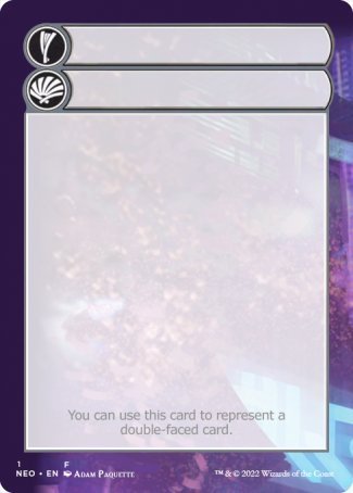 Helper Card (1/9) [Kamigawa: Neon Dynasty Tokens] | Sanctuary Gaming