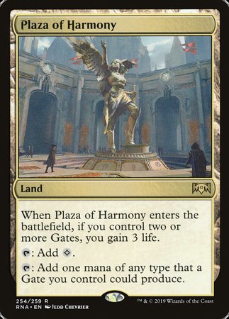 Plaza of Harmony [Ravnica Allegiance] | Sanctuary Gaming