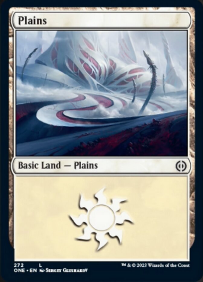 Plains (272) [Phyrexia: All Will Be One] | Sanctuary Gaming