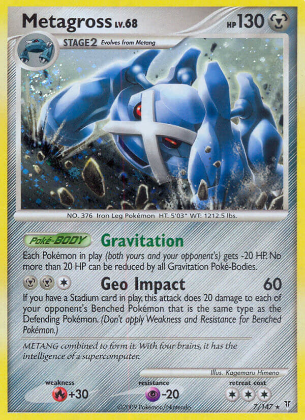 Metagross (7/147) (Cracked Ice Holo) (Blister Exclusive) [Platinum: Supreme Victors] | Sanctuary Gaming