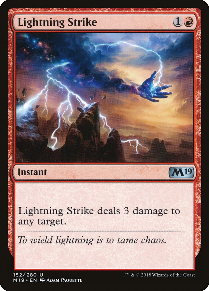 Lightning Strike [Core Set 2019] | Sanctuary Gaming