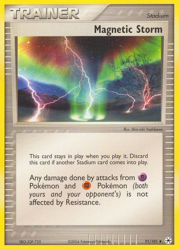 Magnetic Storm (91/101) [EX: Hidden Legends] | Sanctuary Gaming