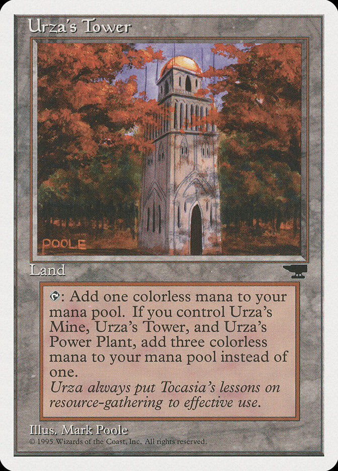 Urza's Tower (Autumn Leaves) [Chronicles] | Sanctuary Gaming