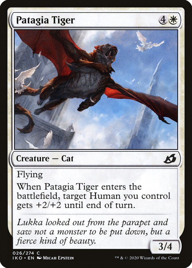 Patagia Tiger [Ikoria: Lair of Behemoths] | Sanctuary Gaming