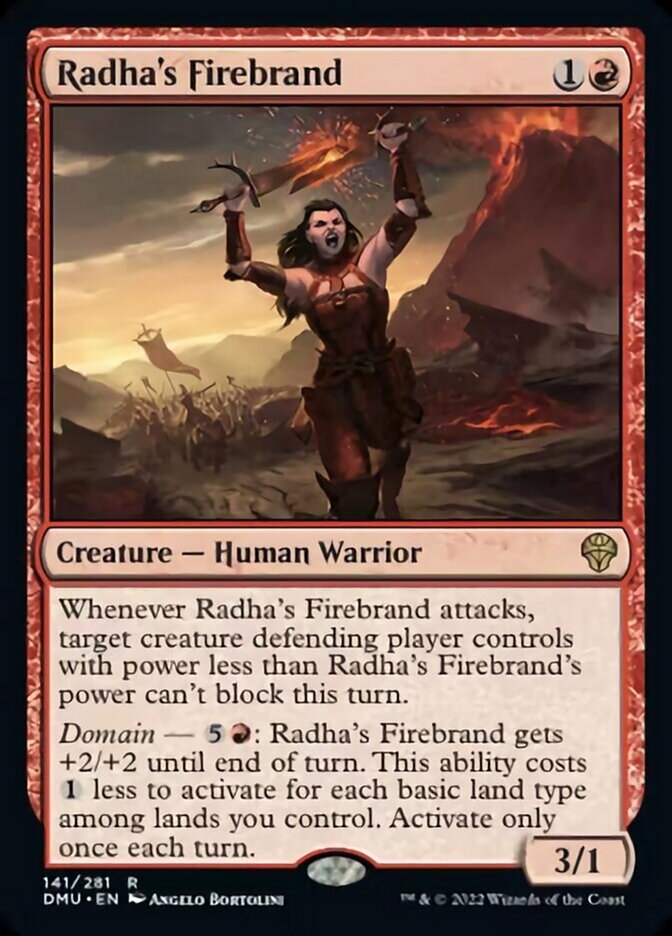 Radha's Firebrand [Dominaria United] | Sanctuary Gaming