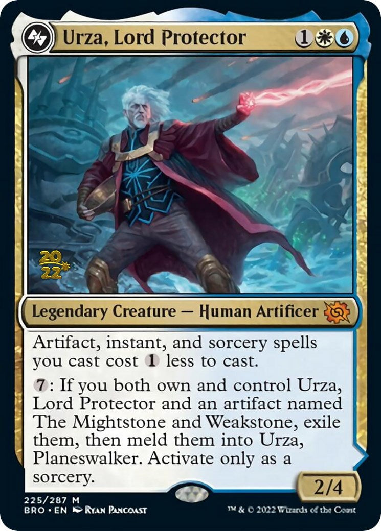 Urza, Lord Protector [The Brothers' War: Prerelease Promos] | Sanctuary Gaming