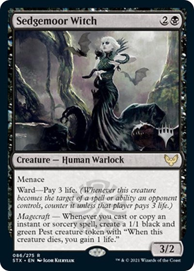 Sedgemoor Witch (Promo Pack) [Strixhaven: School of Mages Promos] | Sanctuary Gaming