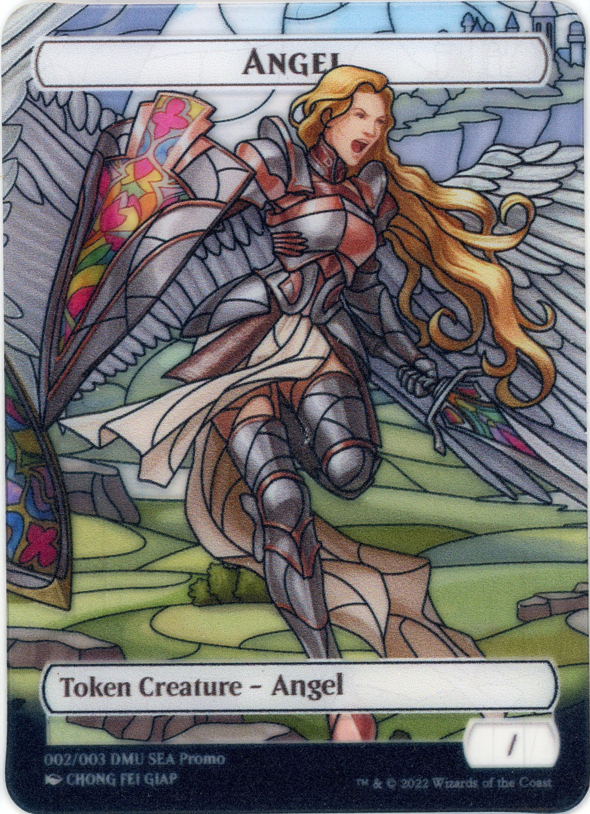 Angel Token (SEA Exclusive) [Dominaria United Tokens] | Sanctuary Gaming