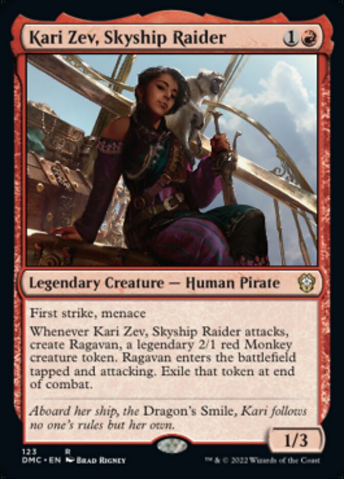 Kari Zev, Skyship Raider [Dominaria United Commander] | Sanctuary Gaming