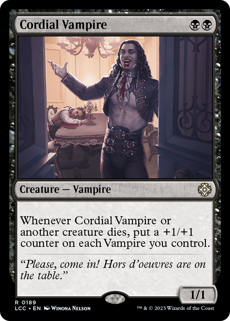 Cordial Vampire [The Lost Caverns of Ixalan Commander] | Sanctuary Gaming