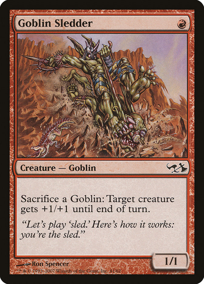 Goblin Sledder [Duel Decks: Elves vs. Goblins] | Sanctuary Gaming