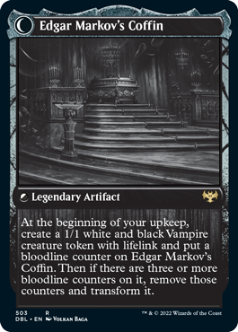 Edgar, Charmed Groom // Edgar Markov's Coffin [Innistrad: Double Feature] | Sanctuary Gaming