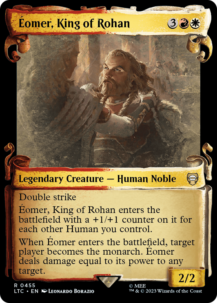 Eomer, King of Rohan [The Lord of the Rings: Tales of Middle-Earth Commander Showcase Scrolls] | Sanctuary Gaming