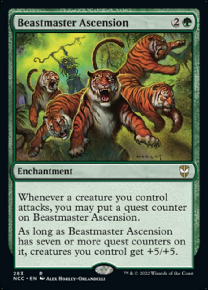 Beastmaster Ascension [Streets of New Capenna Commander] | Sanctuary Gaming