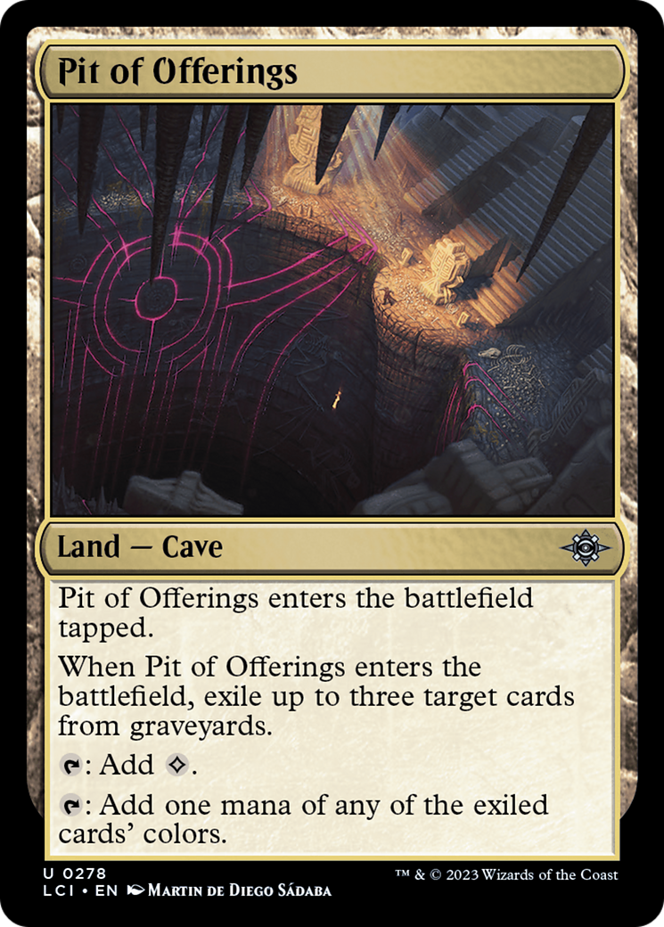 Pit of Offerings [The Lost Caverns of Ixalan] | Sanctuary Gaming
