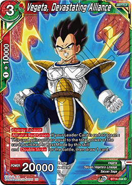 Vegeta, Devastating Alliance (BT14-144) [Cross Spirits] | Sanctuary Gaming