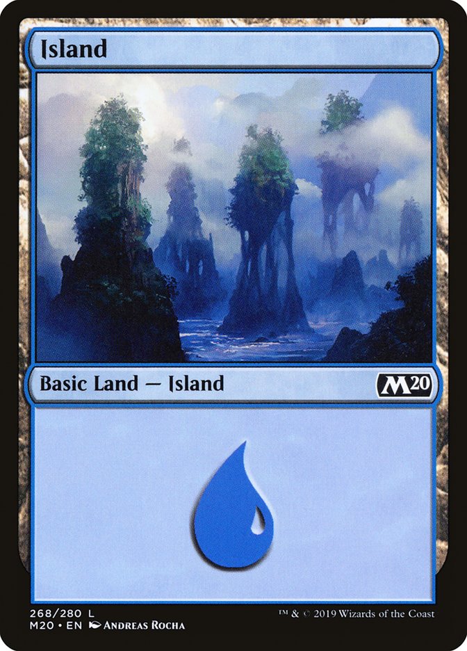 Island (#268) [Core Set 2020] | Sanctuary Gaming