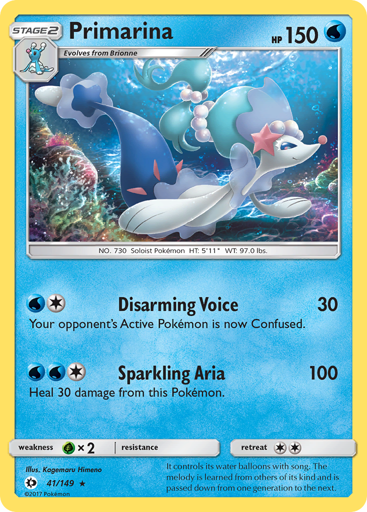 Primarina (41/149) [Sun & Moon: Base Set] | Sanctuary Gaming