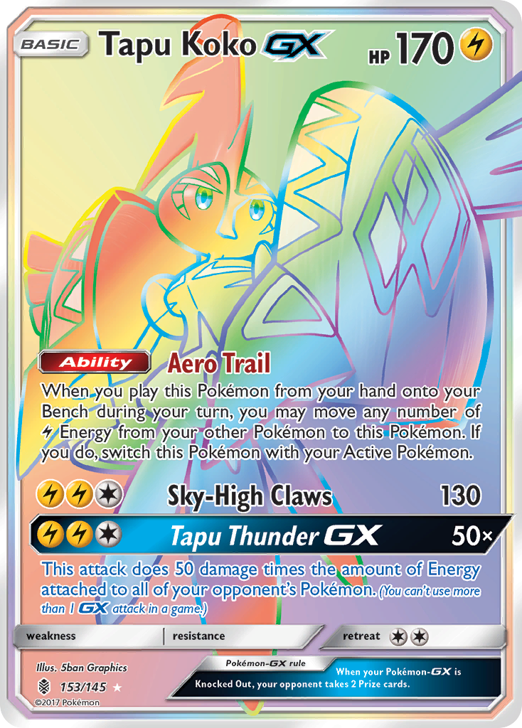 Tapu Koko GX (153/145) [Sun & Moon: Guardians Rising] | Sanctuary Gaming