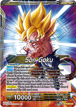 Son Goku // SS4 Son Goku, Returned from Hell (BT14-091) [Cross Spirits] | Sanctuary Gaming