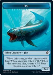 Beast (010) // Fish Token [Commander 2021 Tokens] | Sanctuary Gaming