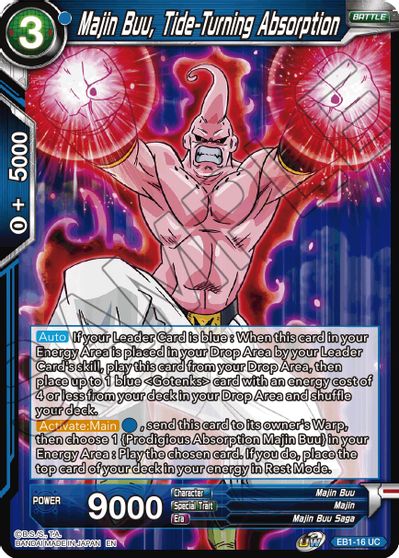 Majin Buu, Tide-Turning Absorption (EB1-16) [Battle Evolution Booster] | Sanctuary Gaming