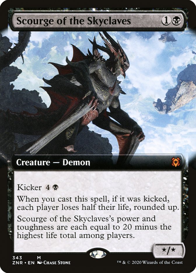 Scourge of the Skyclaves (Extended Art) [Zendikar Rising] | Sanctuary Gaming