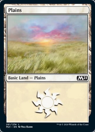 Plains (261) [Core Set 2021] | Sanctuary Gaming