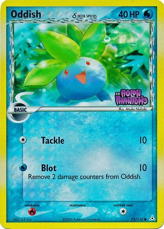 Oddish (73/110) (Delta Species) (Stamped) [EX: Holon Phantoms] | Sanctuary Gaming