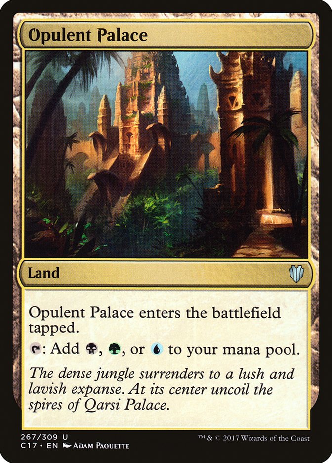 Opulent Palace [Commander 2017] | Sanctuary Gaming