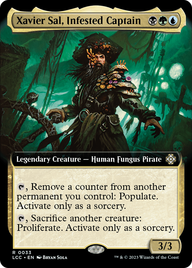 Xavier Sal, Infested Captain (Extended Art) [The Lost Caverns of Ixalan Commander] | Sanctuary Gaming