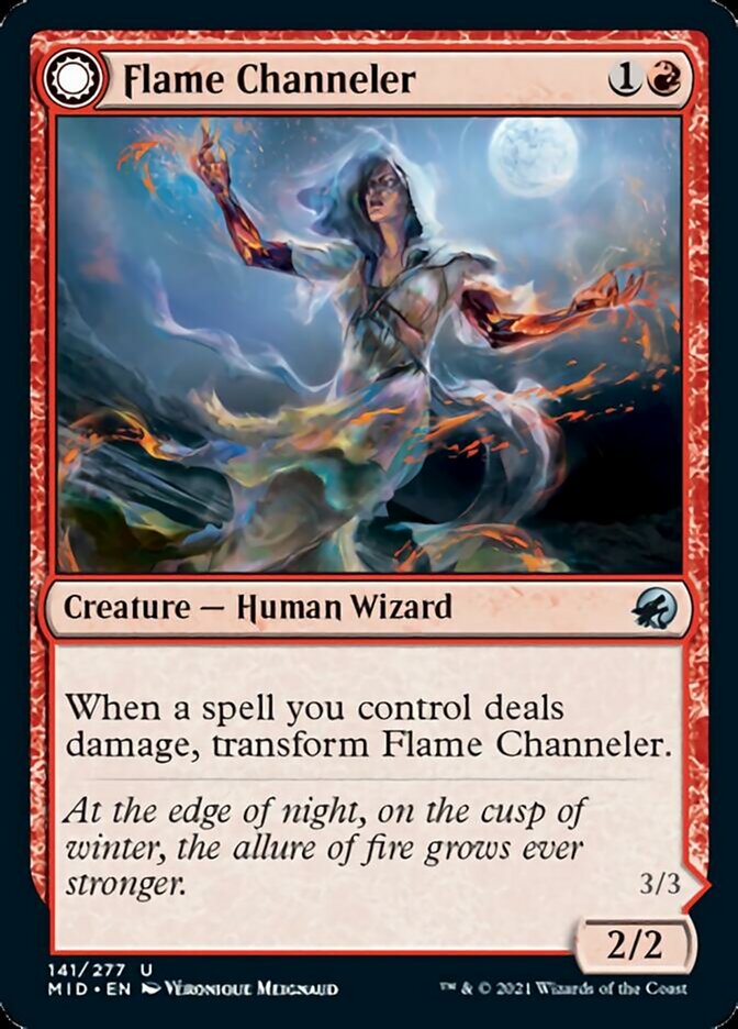 Flame Channeler // Embodiment of Flame [Innistrad: Midnight Hunt] | Sanctuary Gaming
